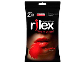Preservativo Sensitive (ultra fino) com 3 unidades - Rilex
